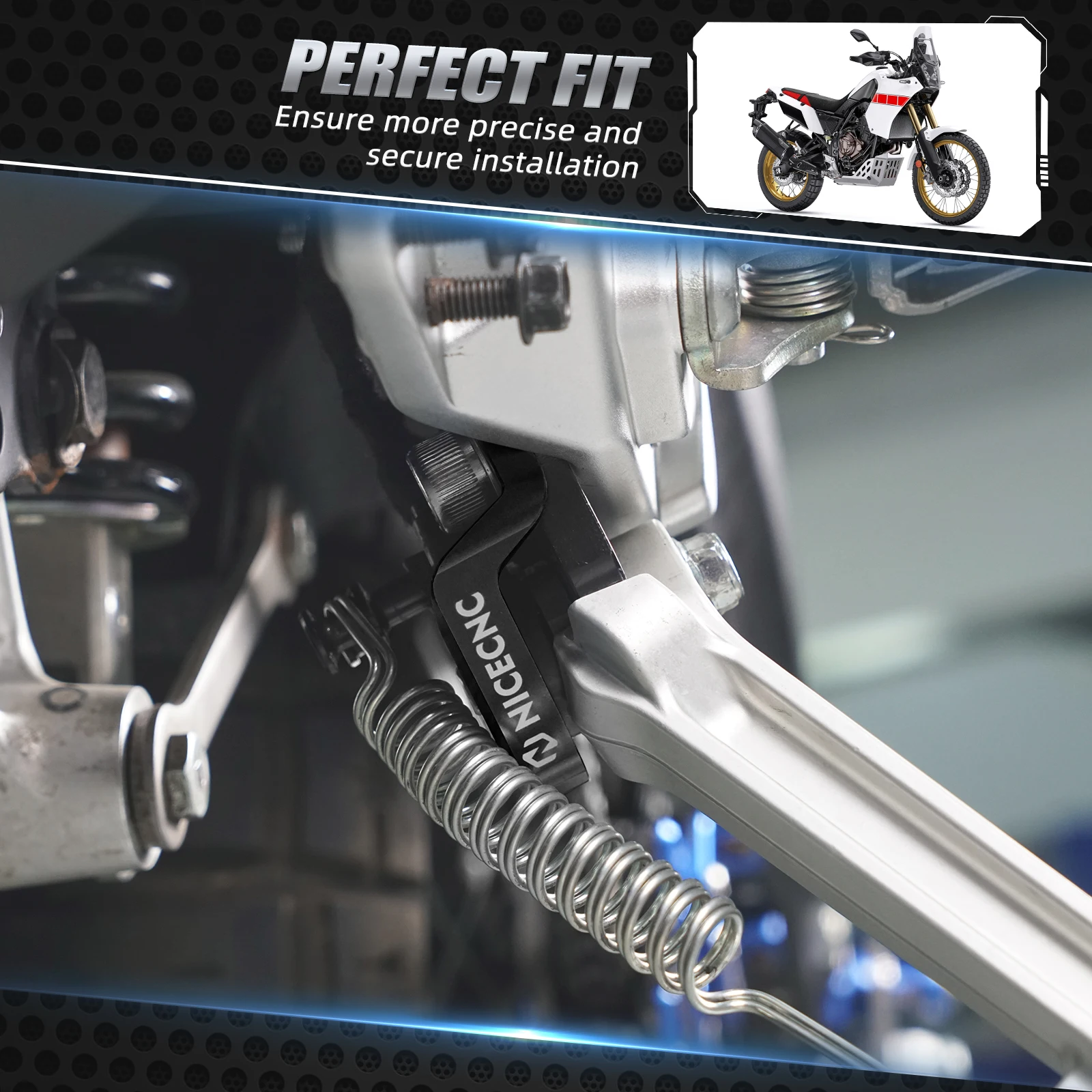 Kickstand Switch Protection For Yamaha Tenere 700 /XTZ700 2019-2024 Tenere 700 Rally Edition/World Raid Tenere 700 Accessories