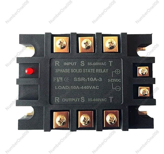 

SSR10A3 Solid State Relay, 10A, Three Phase AC, Industrial Grade