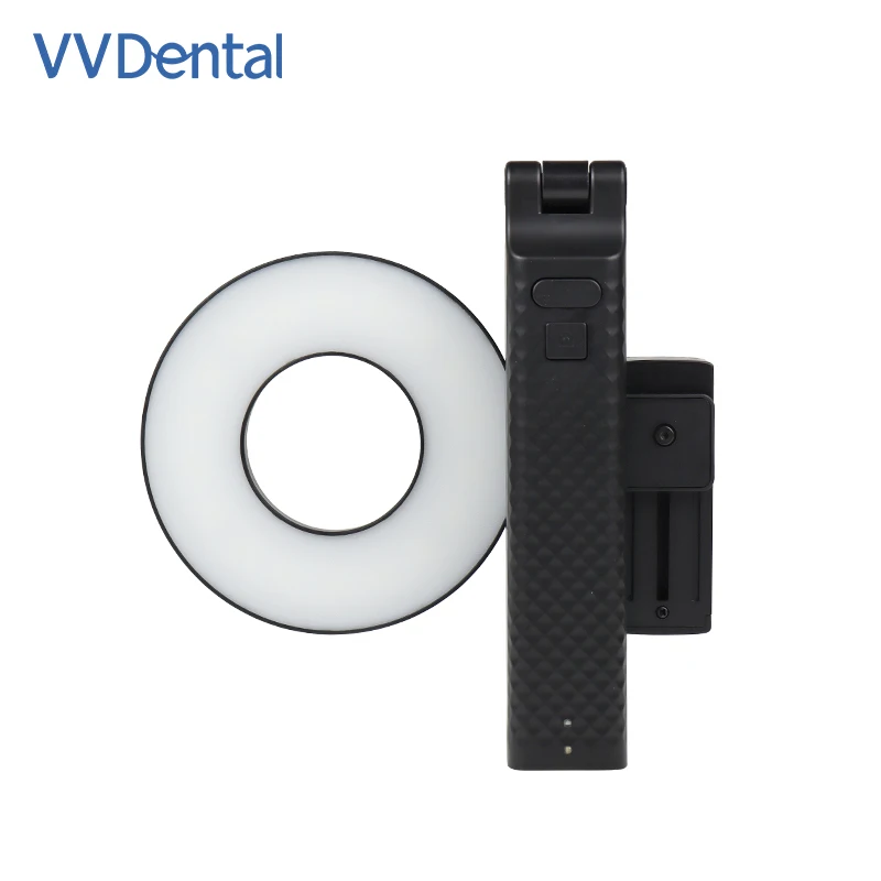 Dental Oral Photography Light Dental Oral Photo Ring Light Rechargeable Intraoral Filling Light for Dentist Clinical Photography