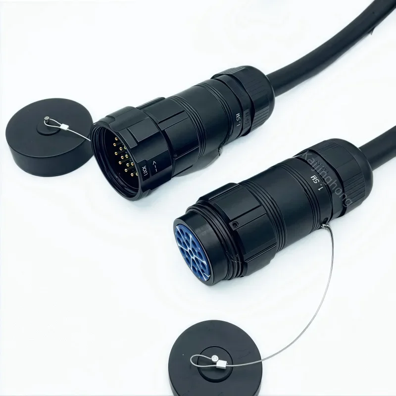 

Socapex 19-Core Aviation Plug Cable Stage Lighting Power Extension Connection Cable 19*2.5 Square Meters Audio & Video