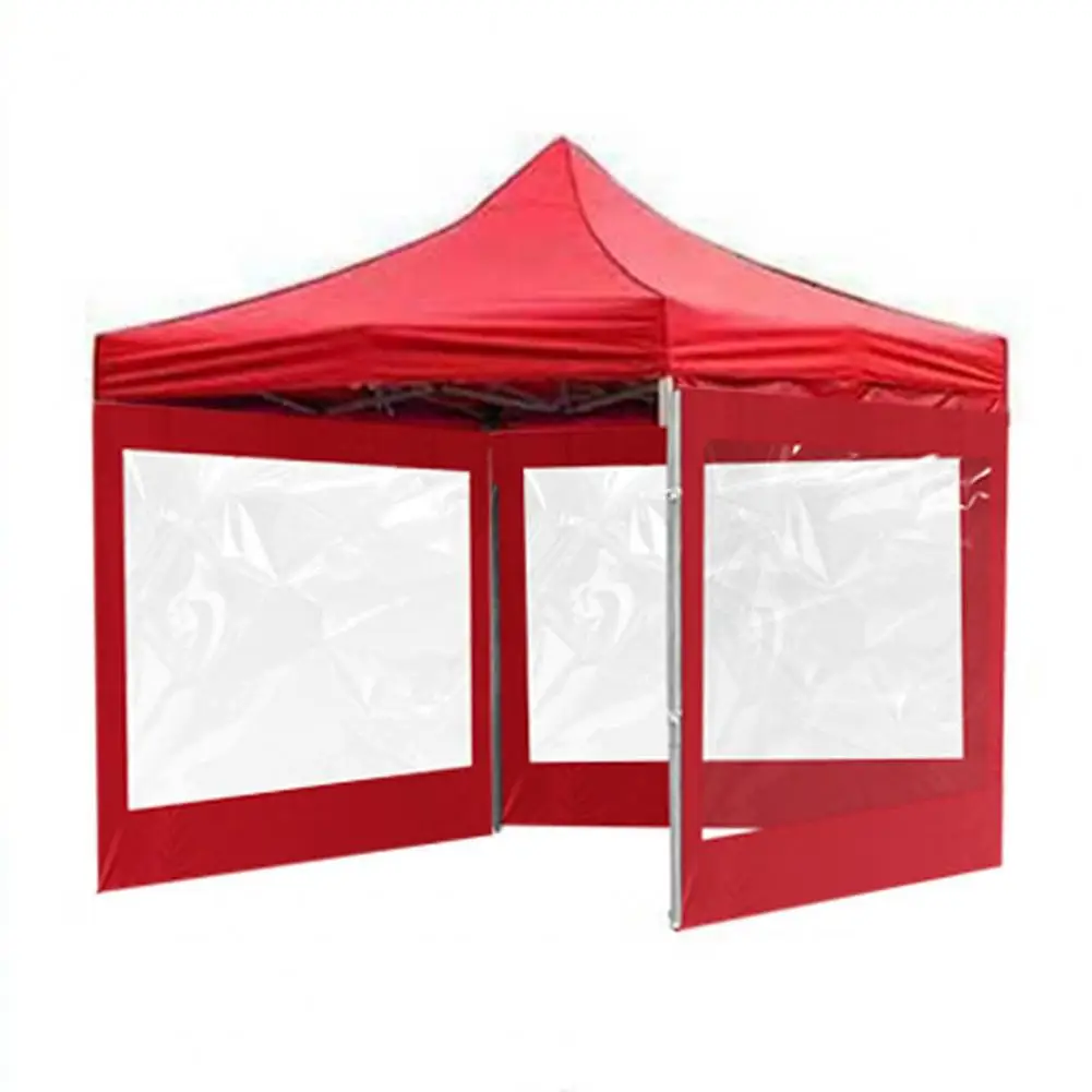 Rainproof Shade Cloth Premium Outdoor Canopy Tent Cloth Easy Setup Uv-resistant Sun Shade with Transparent Window Design