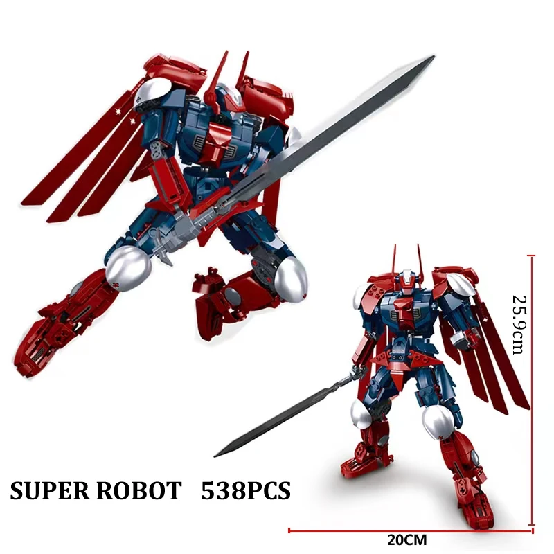 

SLUBAN Super Hero Robot Series Classic Movie Model Building Blocks Bricks B1053 Ring 538PCS XMAS GIFT