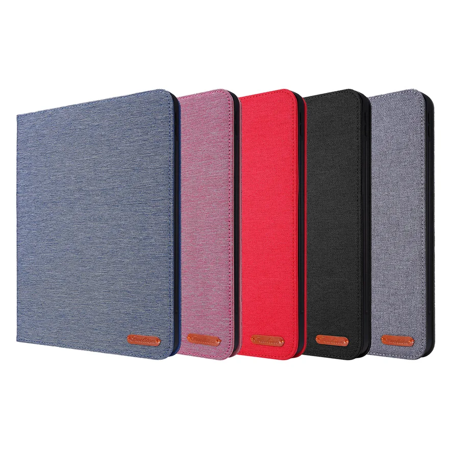 Capa de tecido para ipad air5 10.9 "2022 com auto-sleep/wake à prova de choque capa protetora para tablet para ipad air4 10.9" 2020