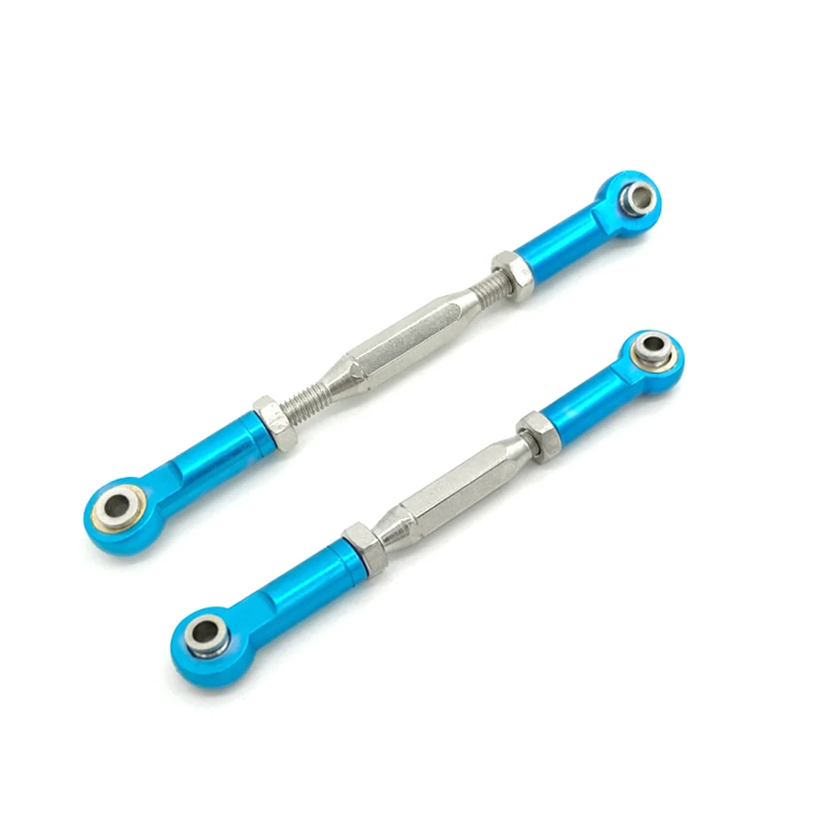 Metal Camber Link Rod Linkage Set for Slash VXL 2WD Stampede Hoss 1/10 RC Car Upgrades Parts Blue