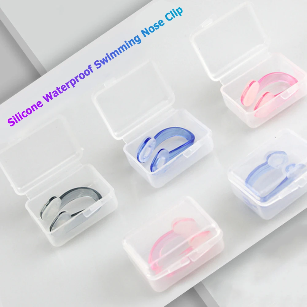 Unisex Swimming Nose Clip Swimming Nose Clip Reusable  Soft Silicone Nose Clip Nose Protector for Swimming