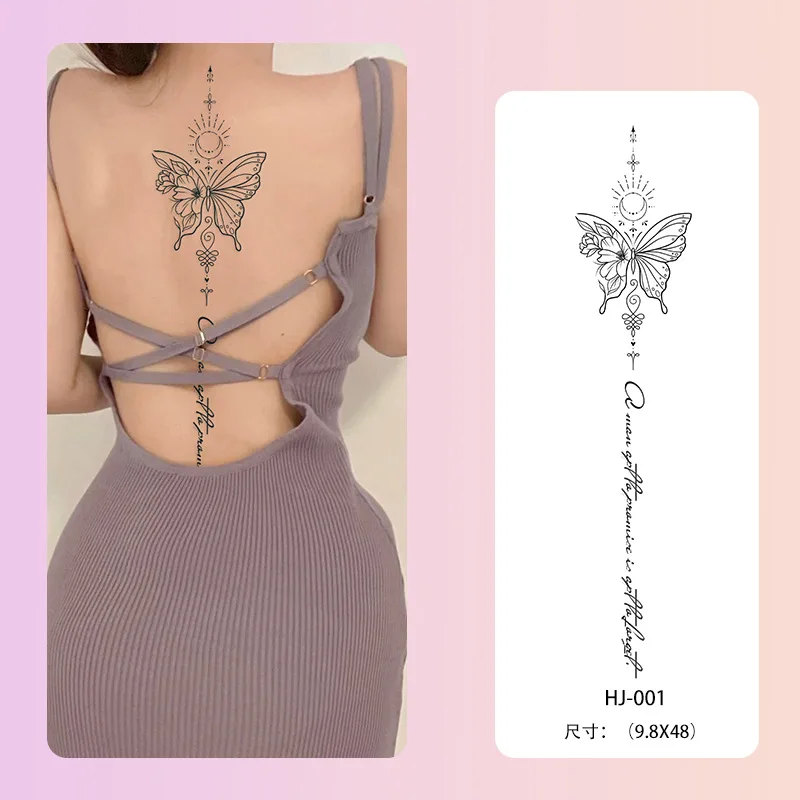 

Долговечная травяная полуперманентная тату-наклейка для тела, водонепроницаемая, на заказ, временная, имитация татуировки, для маскировки шрамов