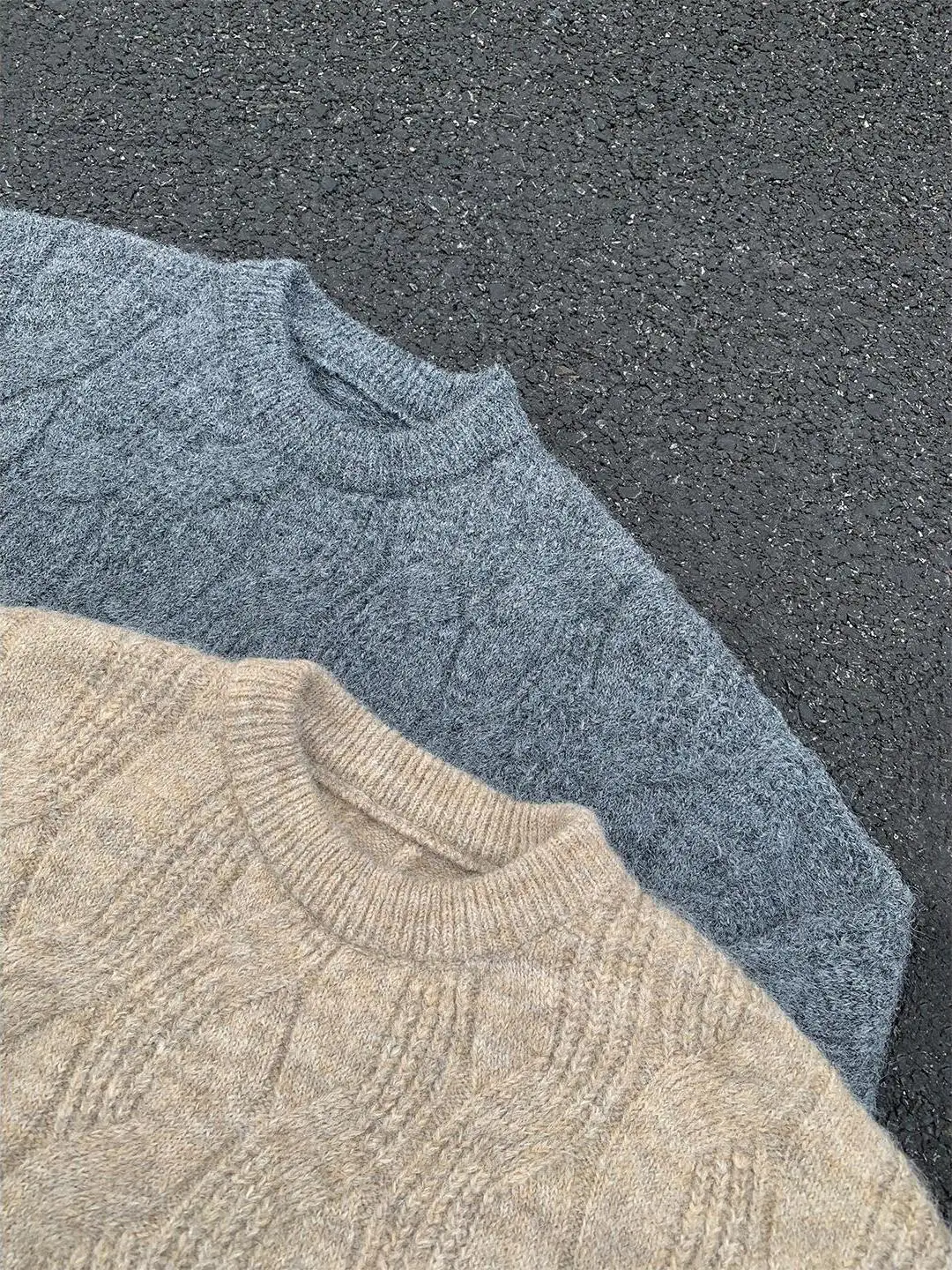 

Arctic Fce Thiened f Мужской вязаный свитер с высоким воротником, круглый пуловер Ne, винтажный теплый длинный све, верхняя одежда