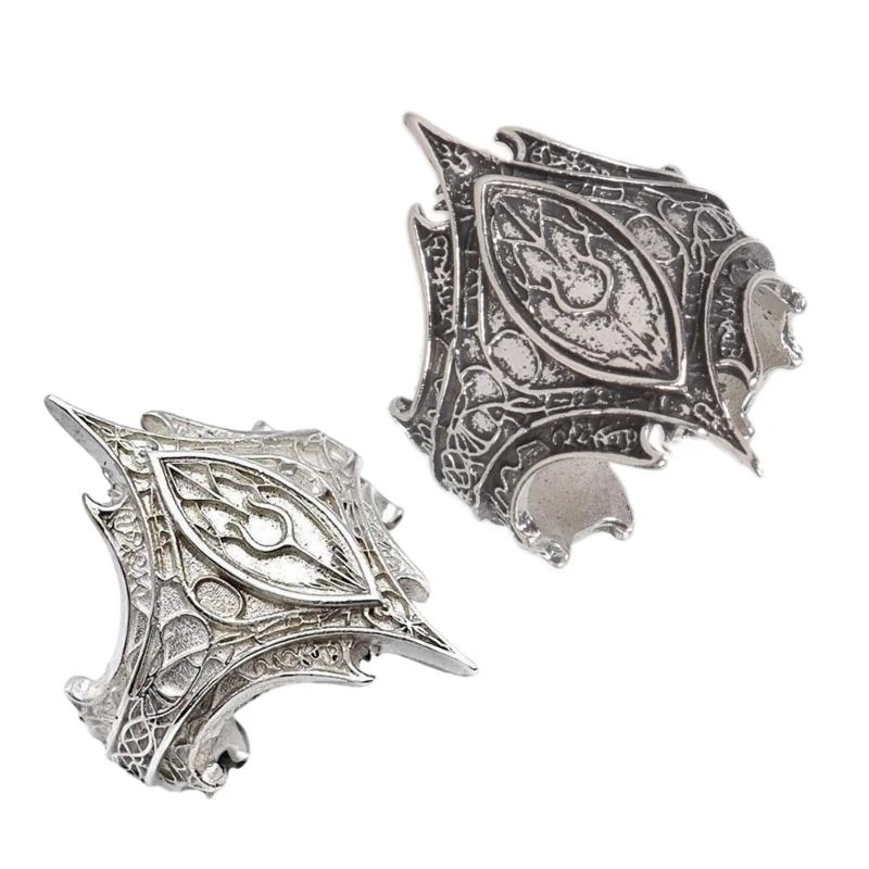  Gothic Artisanal Crafted Adjustable Ring Unique Asymmetrical Detailing Sturdy Alloy For Daily Use Evening Event