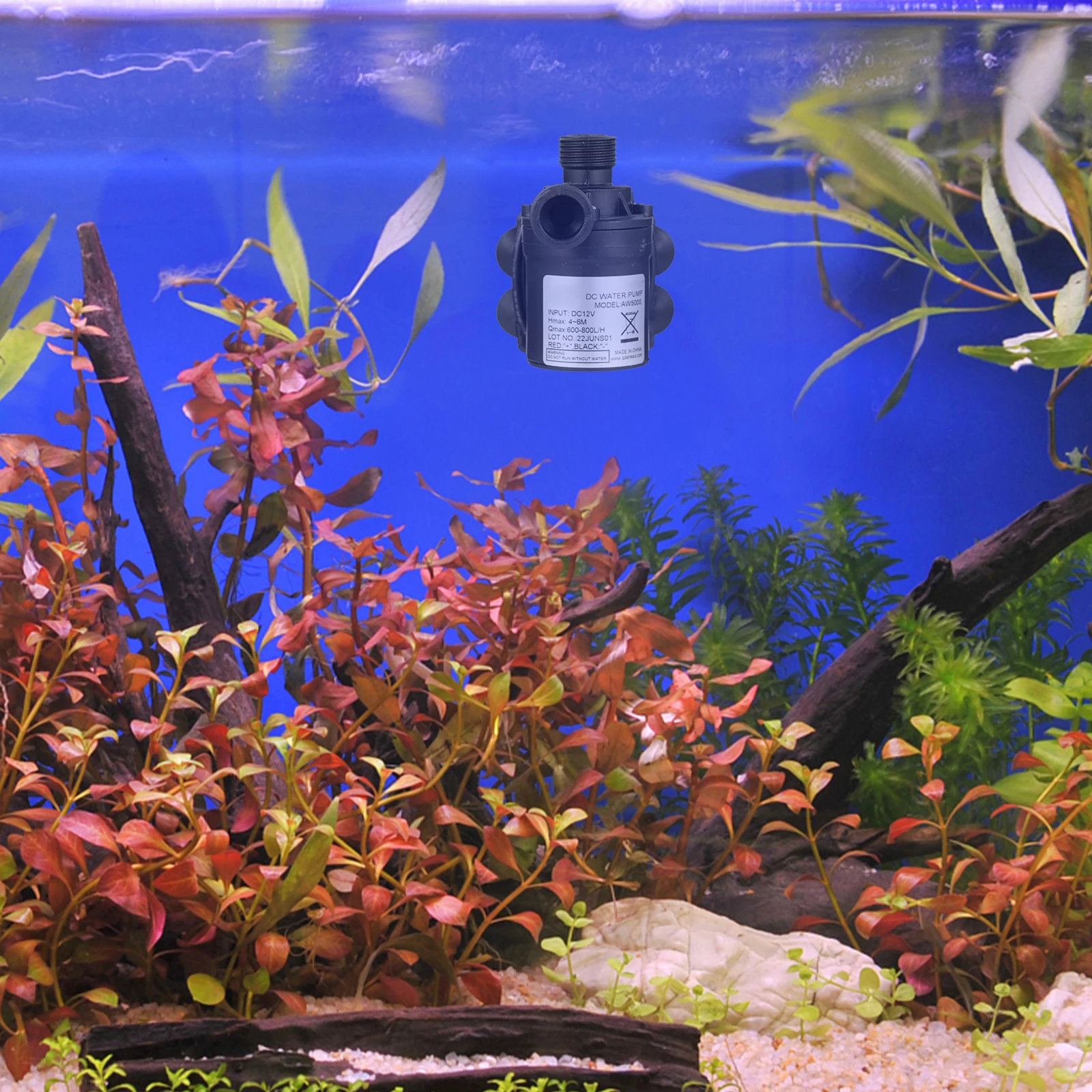 

Circulating Submersible Pump DC Water Fish Tank Booster Engineering Plastics Pond Fountain Hydroponic Irrigation System Small