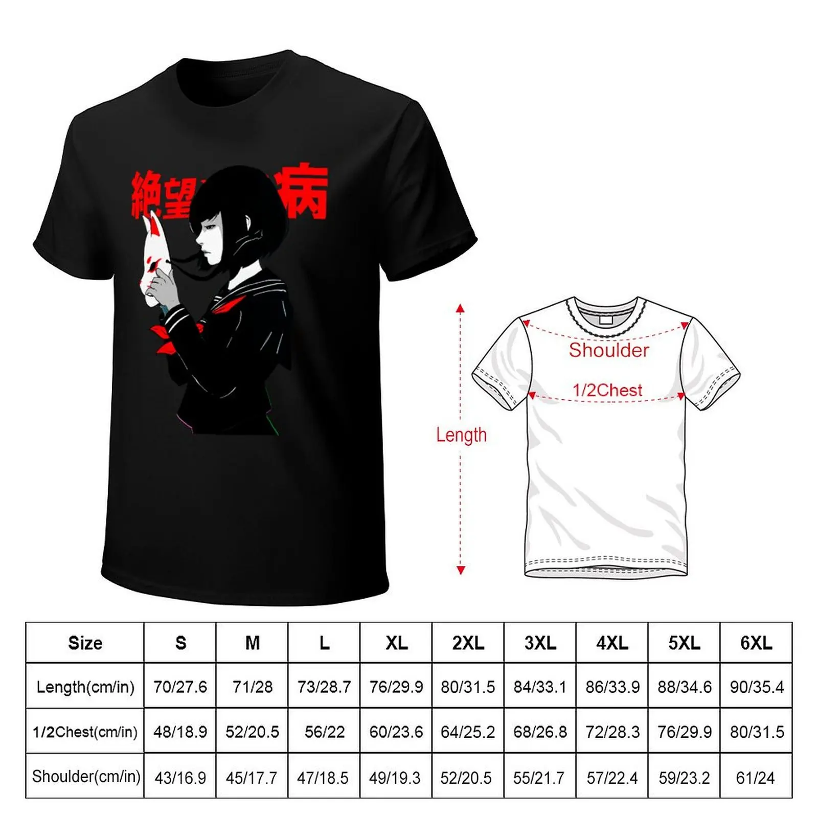 Japanese Vaporwave New Urban Style Cute Girl T-Shirt vintage t shirts sublime essential t shirt graphic tee shirt mens clothing