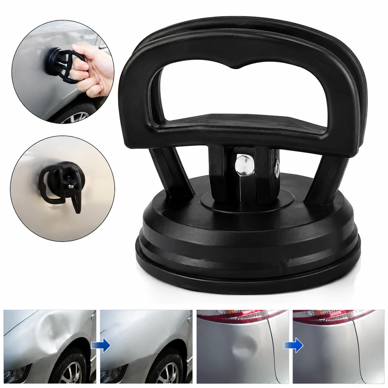 1pcs Dent Puller Pull Bodywork Panel Remover Sucker Tool 2Inch Car Repair Sucker ToolSuction Cup Suitable For Small Dents