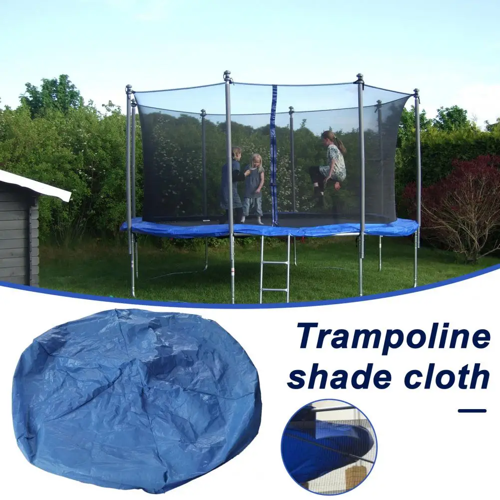 

Durable Trampoline Canopy Waterproof Uv Resistant Trampoline Sunshade Cover for 6/8/10-feet Trampolines Outdoor Courtyard Canopy