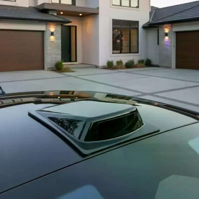 Universal Car Roof Simulation Air  Cover Waterproof Corrosion-resistant ABS Auto Exterior Decor for Vehicle Appearance Upgrade