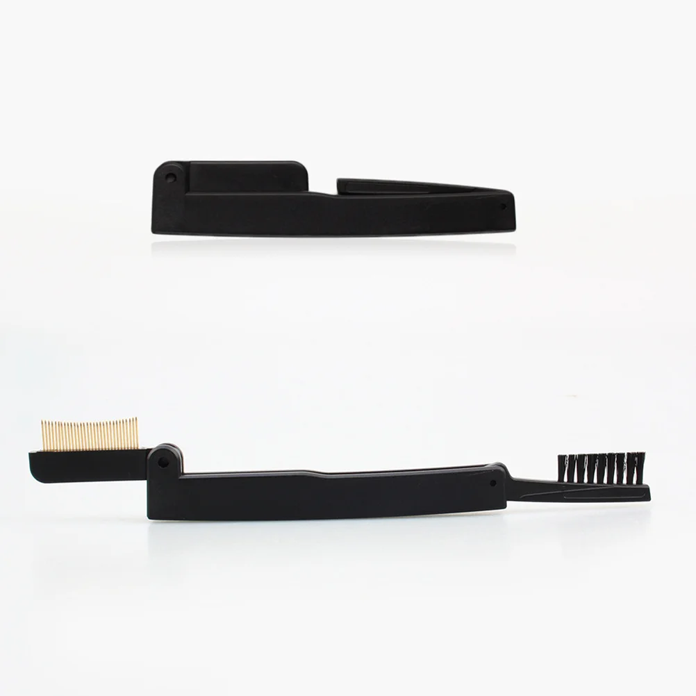 

1Pcs Folding Eyebrow Brush Eyelash Comb Double Side Makeup Tool for Lash Separation Easy to Use Travel Convenient Handle Design