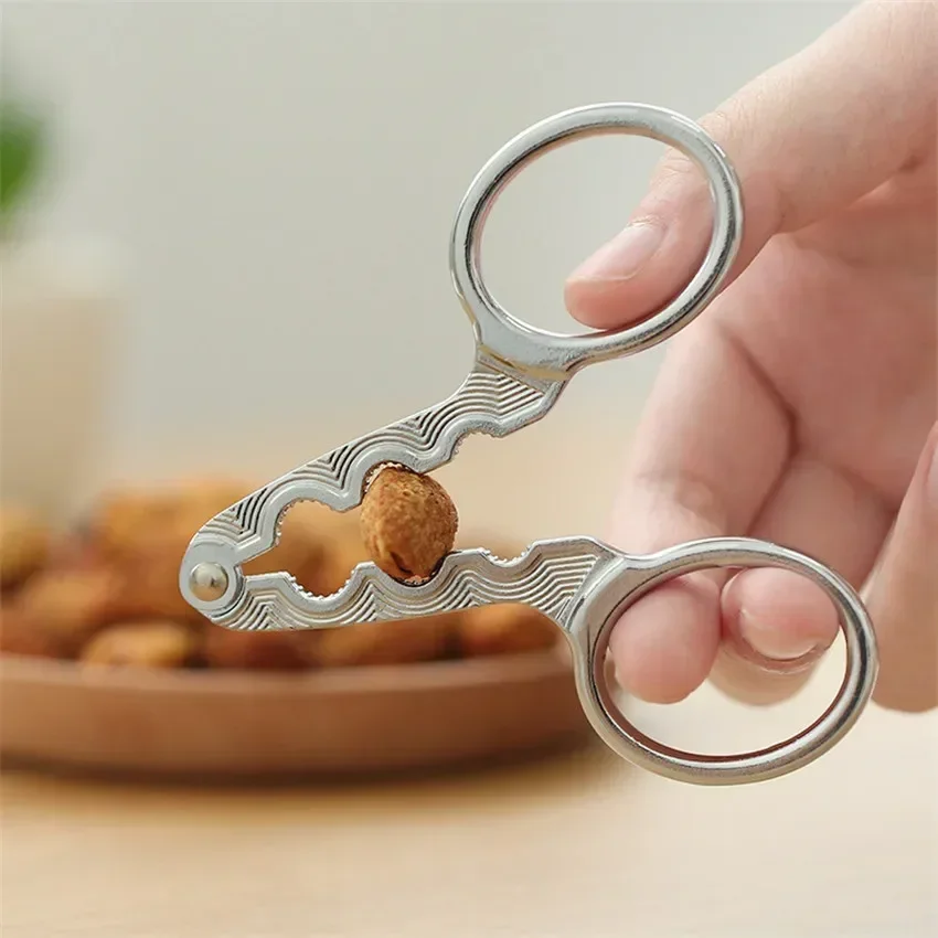 Melon Seed Opener Clamp Walnut sunflower Nut Cracker Kitchen Household tool Sheller Nutcracker Pine Plier Scissor