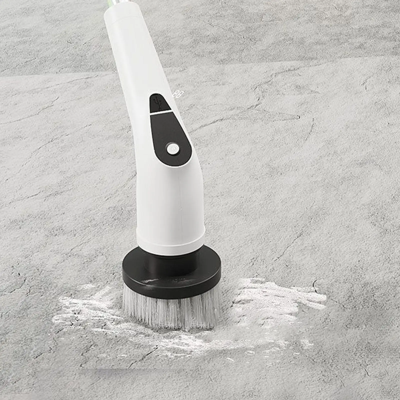 Floor Cleaning Brush 9 In 1 Tile Scrubber Multifunctional Long Handle Non-Slip Attachment Scraper Duster For Sink Kitchen Home