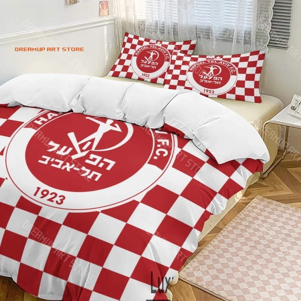 2026 3D Print Hapoel Tel Aviv Bedding Set Twin Queen King Full Size Duvet Cover Pillowcase Bed Boys Girls Adult Home Textiles