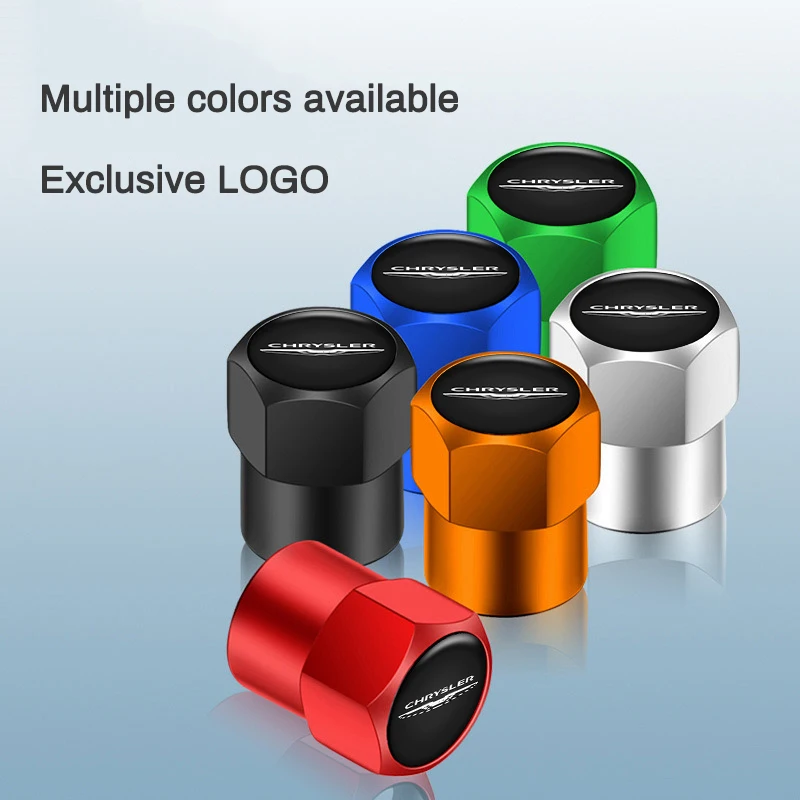 سيارة الإطارات عجلة صمام قبعات غطاء الجلد المدبوغ مفتاح سلسلة حلقة المفاتيح لكرايسلر فوياجر باسيفيكا تاون كروس فاير سيبرينغ أندرويد أسبن #5