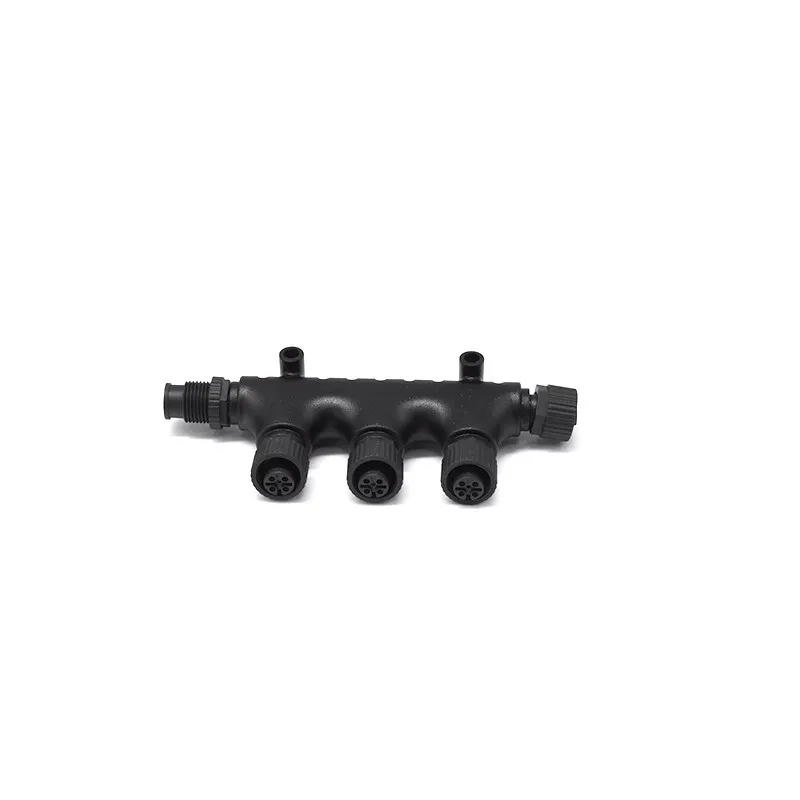 Outdoor NMEA 2000 5-pins connector voor marinejacht Gebruik Waterdicht IP68 3-weg T-type 3 4 5 6 7 8-poorts schepenconnector 4A 250V-stekker