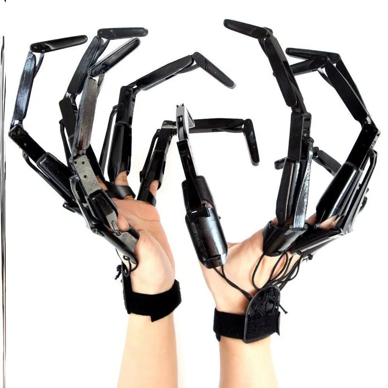 Black Technology Claw Mechanical Robot Gloves Advanced Sense Mechanical Claw Gloves Hand Claw Joint Moveable