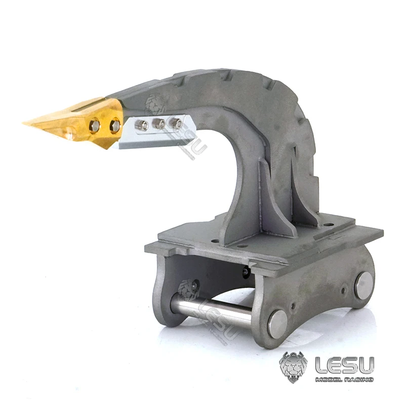 

LESU AT-C0015-B 1/14 simulation hydraulic excavator AC360 wheel excavator small short tail modified quick release curved blade r