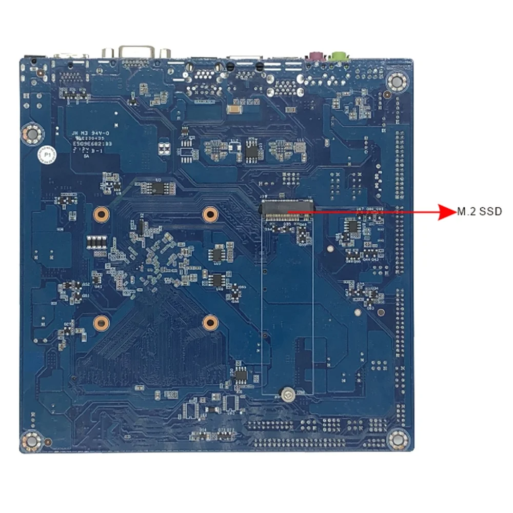 J4125 Industrial PC Motherboard LVDS & EDP PCB Quad Core Mainboard DDR4 Gemini Lake SATA3.0 &M.2 Computer MB