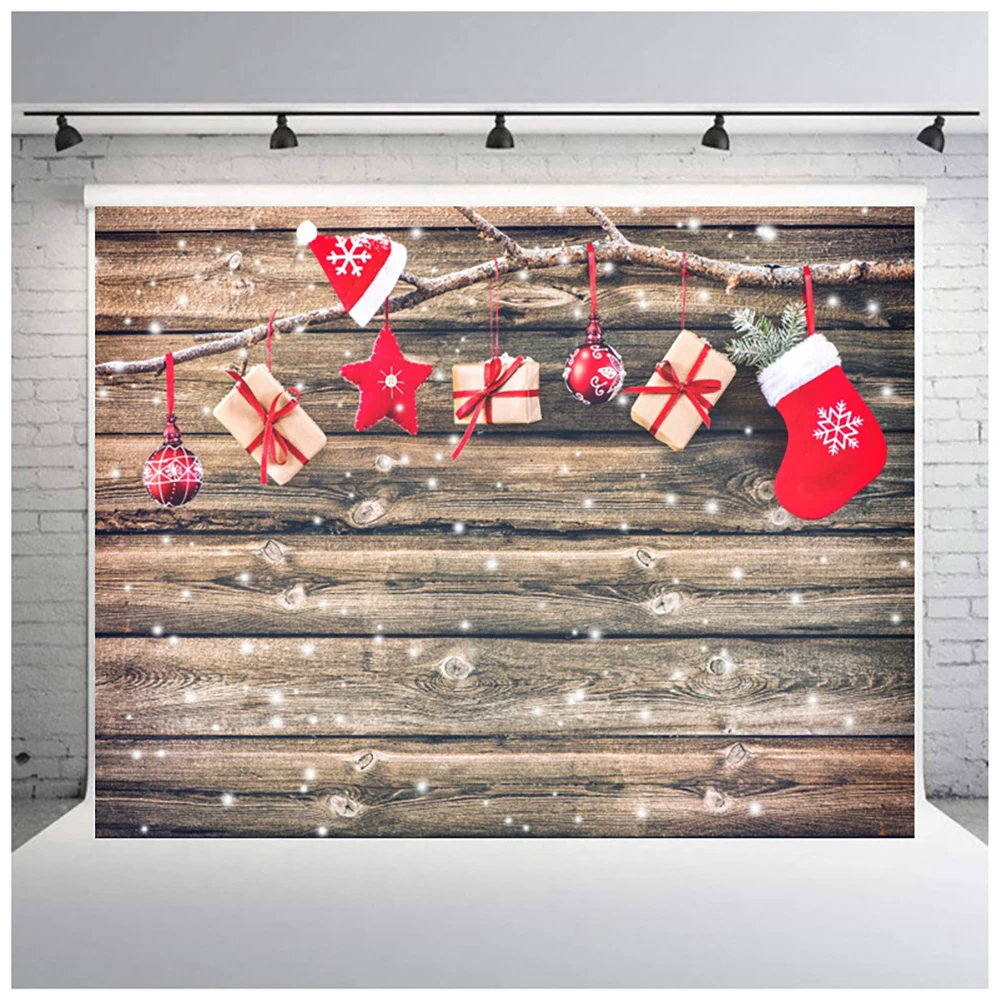 1pc Merry Christmas Backdrop 125x80cm Photography Background Cloth Xmas Eve Party Decor Living Room 2025 New Year Background