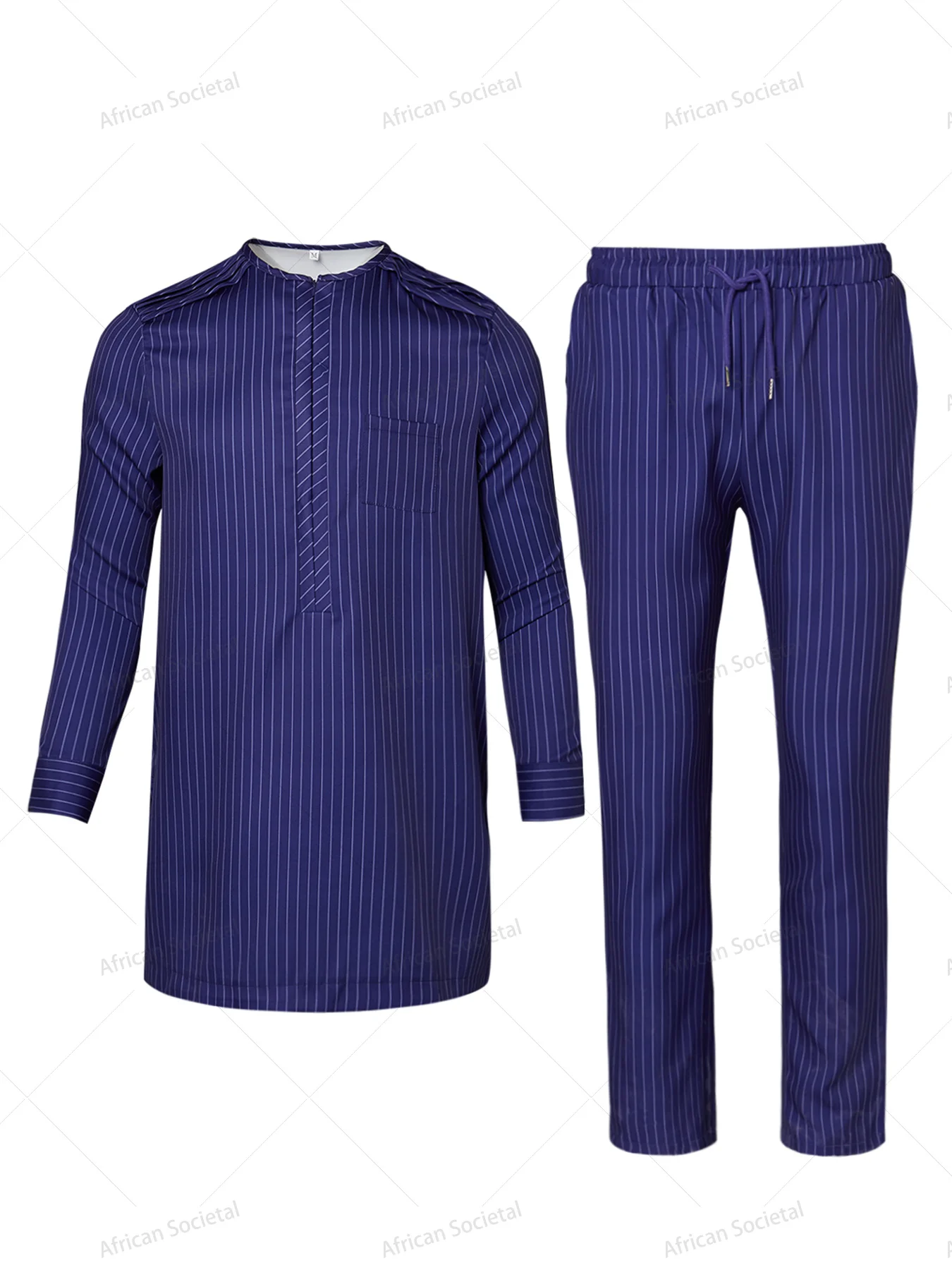 2024 New In Kaftan Nigerian Men Traditional Outfits Shirts Pants 2 Piece Set Luxury Elegant Clothing High Quality Africa Clothes