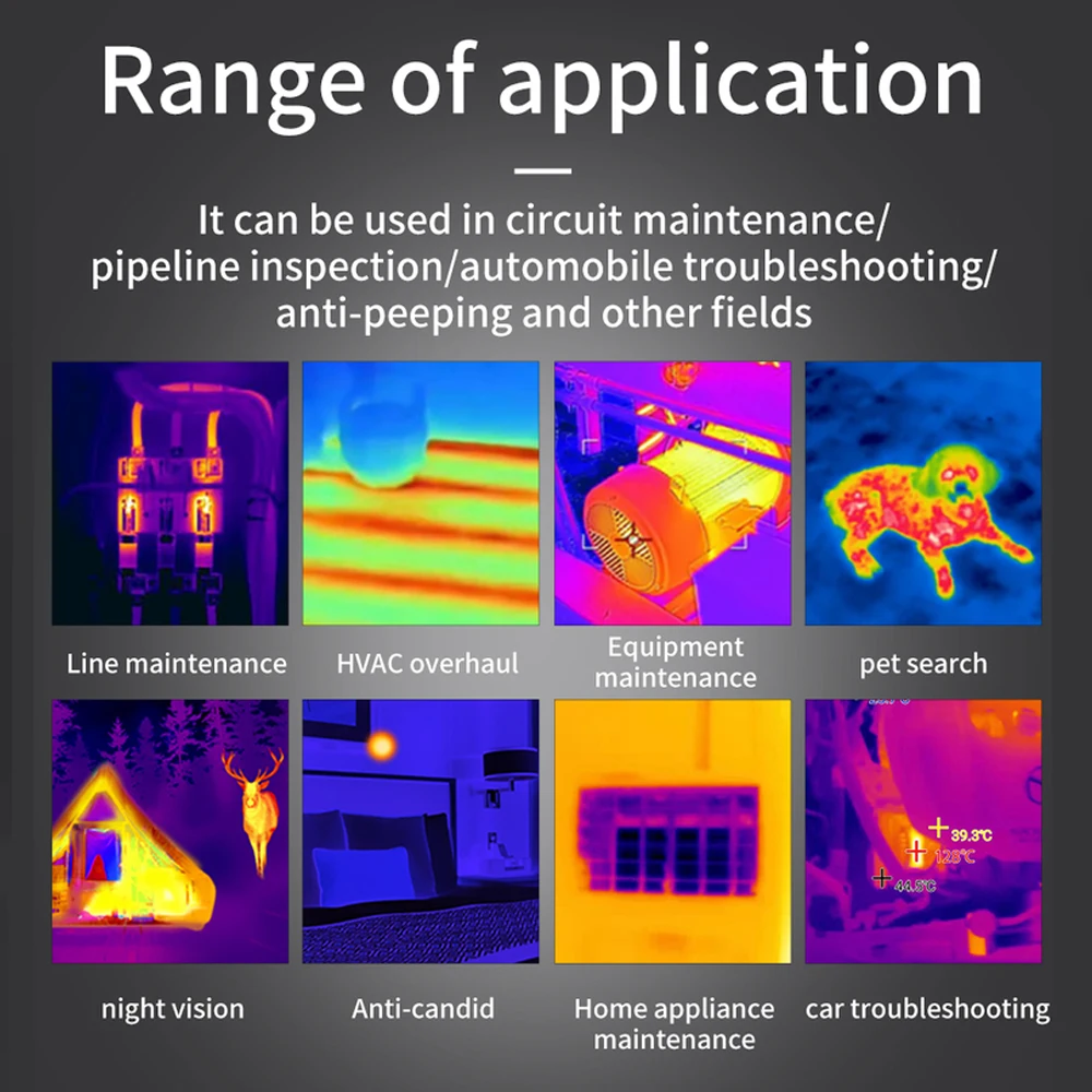 Noyafa NF-521S Infrared Thermal Imager 120x90Pixels Handheld Thermal Camera -20~400°C Industrial Thermal Imaging Circuit Repair