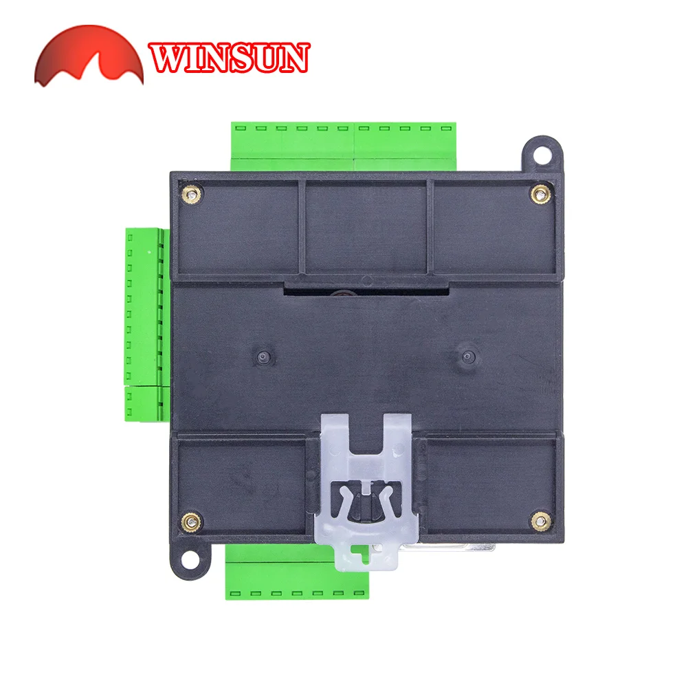 Imagem -03 - Seeku Plc Placa de Controle Industrial em para Fora Anolog 6ad 2da Modbus Rs485 Rtu Rtc Case Contagem de Velocidade 6ch 3k Ws3u Fx3u14mr