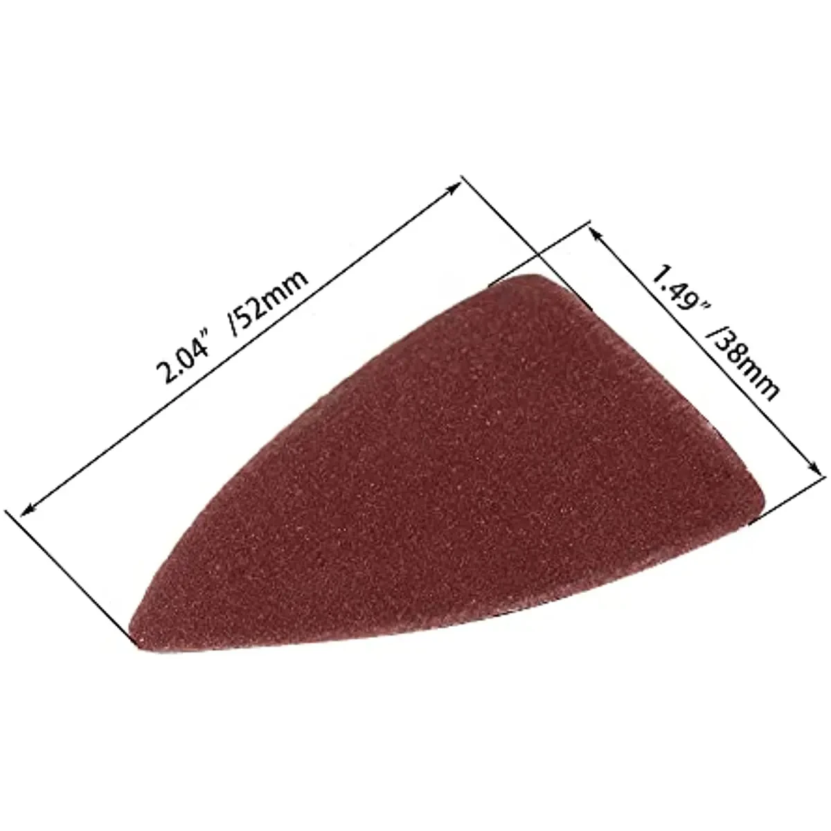 41 Pcs Finger Triangle Sandpaper Oscillating Tool Detail Sanding Kit Hook &Loop Sandpaper Sheets 80 -240 Grits for Woodworking