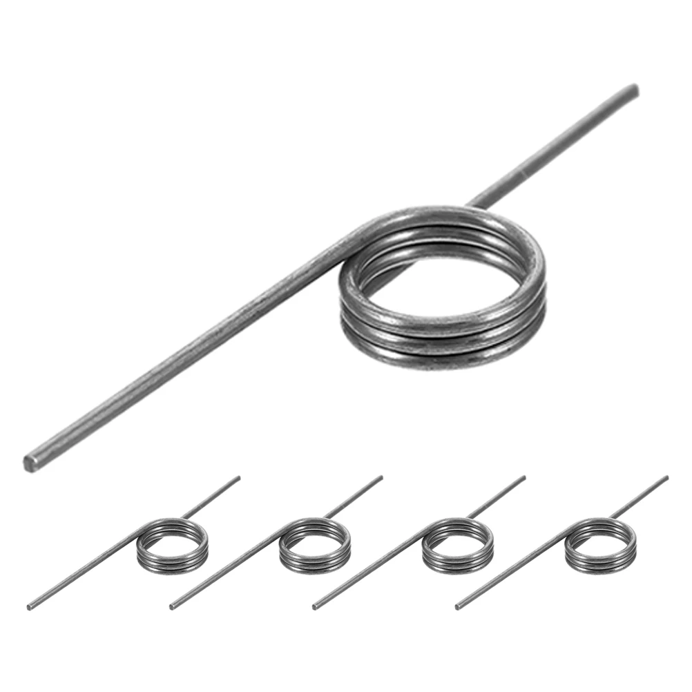 

5 Pcs Trash Can Spring Accessories Wire Torsional Springs Replacement Wastebasket Garbage Bucket Smooth Operation Easy