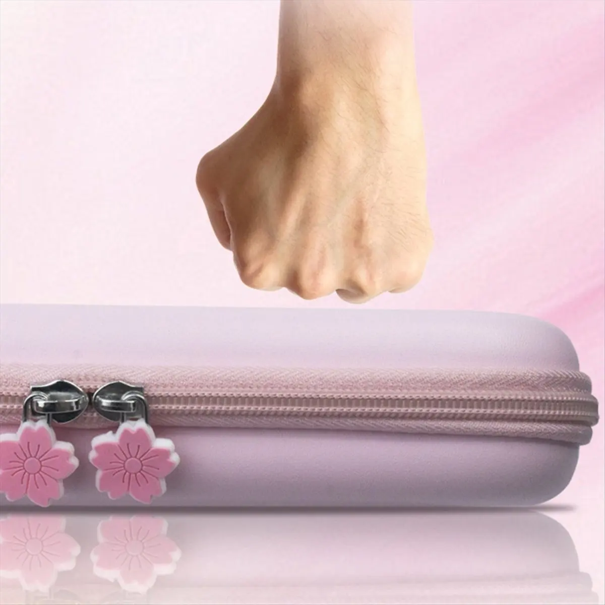  Blossoms Storage Bag Cute Pink Cherry Portable Travel Carrying Bag Shockproof Waterproof for Switch NS2 Game Accessorie