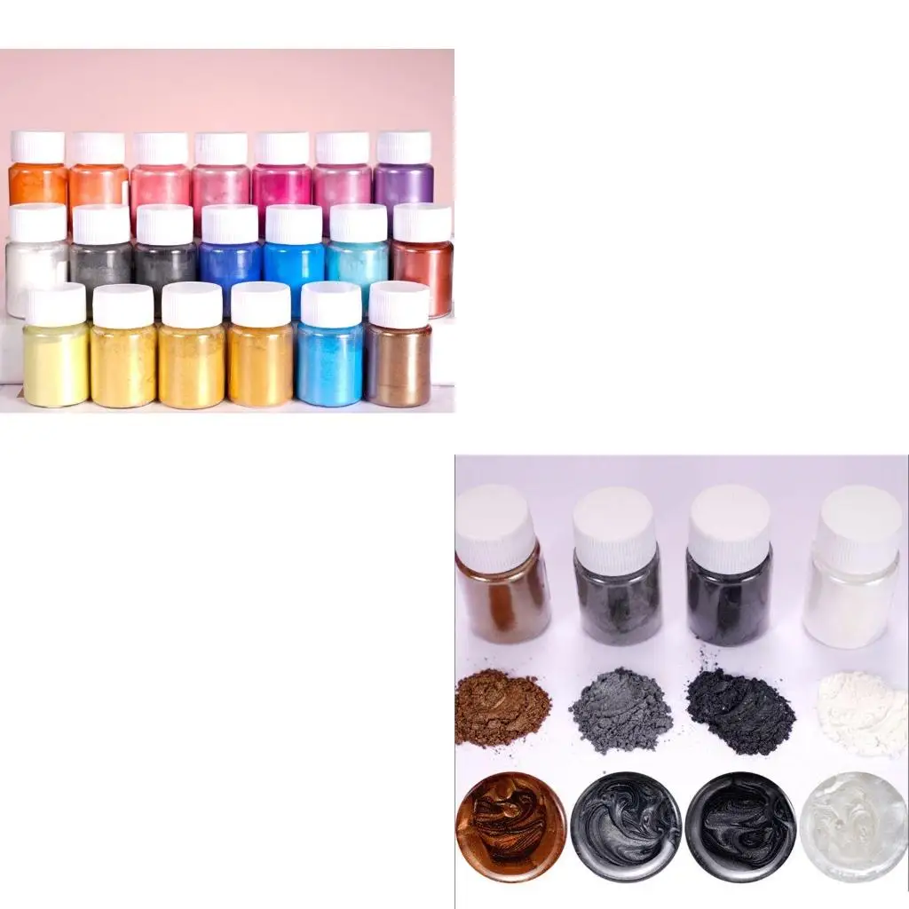 21 Colors for Aurora Resin Mica Pearlescent Pigments Colorants Resin Jewelry Mak