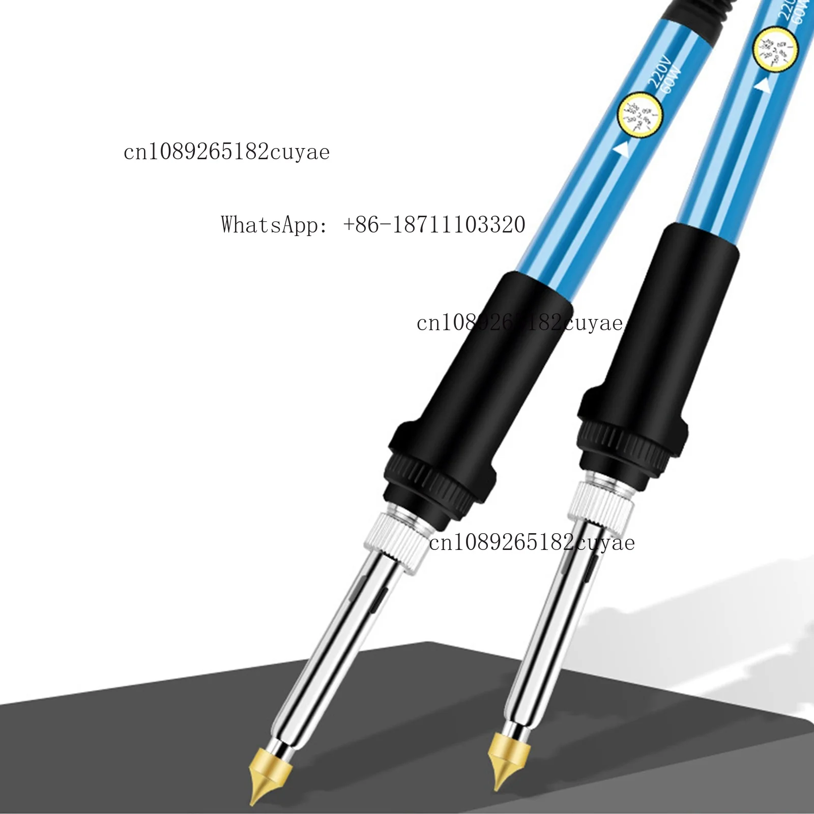 60W Engraving Pen Electric Soldering Iron Wood Burning Kit Flipping Word Embossing Pyrography Engraving Tool 8 In 1 Craft Set