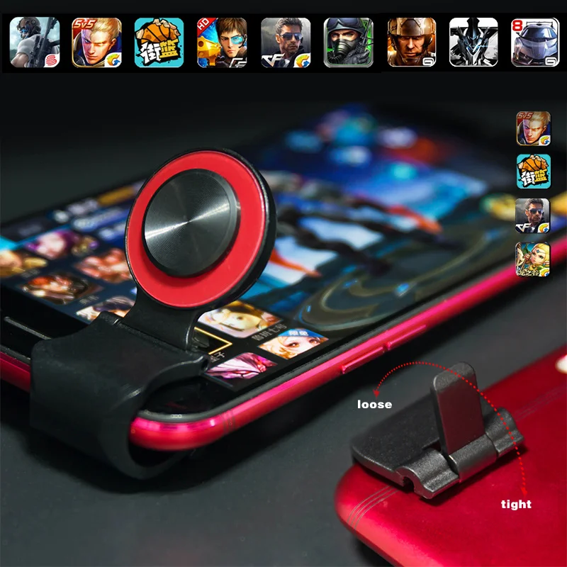 A9 Mini Ultra-thin Touch Screen Mobile Phone Joystick for Phones Arcade Games Controller Touch Joystick for Iphone Android New