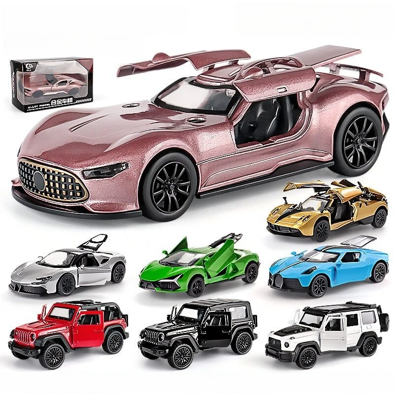 

1:43 AMG VISION GT Sports Car Model Boy Alloy Toy Pull Back Car Cross-border Exclusive