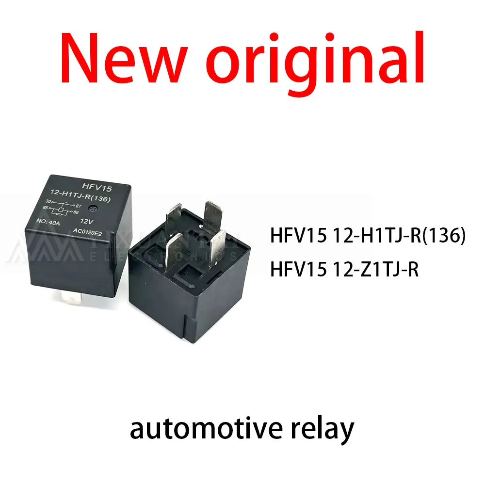 (10pcs) 100% New relay HFV15 12-H1TJ-R(136) HFV15 12-Z1TJ-R automotive relay