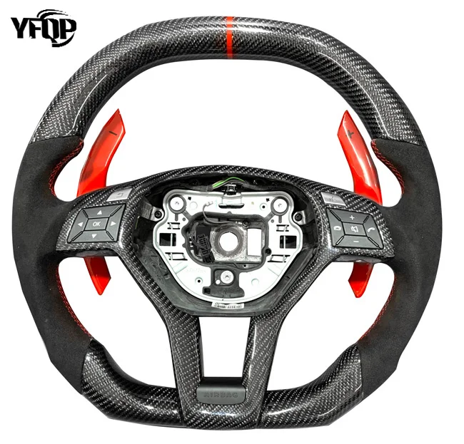 

Mercedes for Benz w204amg c63amg a45amg steering wheel old carbon fiber steering wheel