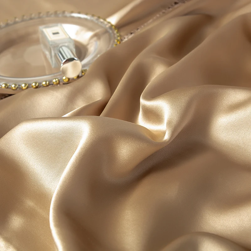 

2025 Verified Authentic Silk Fitted Sheet - 100% Silk 6A, 45cm Deep Pocket, 230*280cm Autumn&Winter Heavyweight