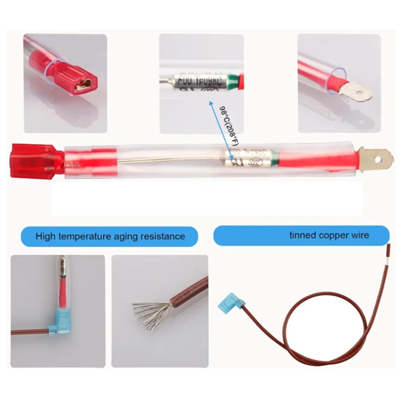 BAAG-93866 Комплект термоотключения водонагревателя для автодома с комплектом термостата ECO, совместимый с Atwood 93866 91447