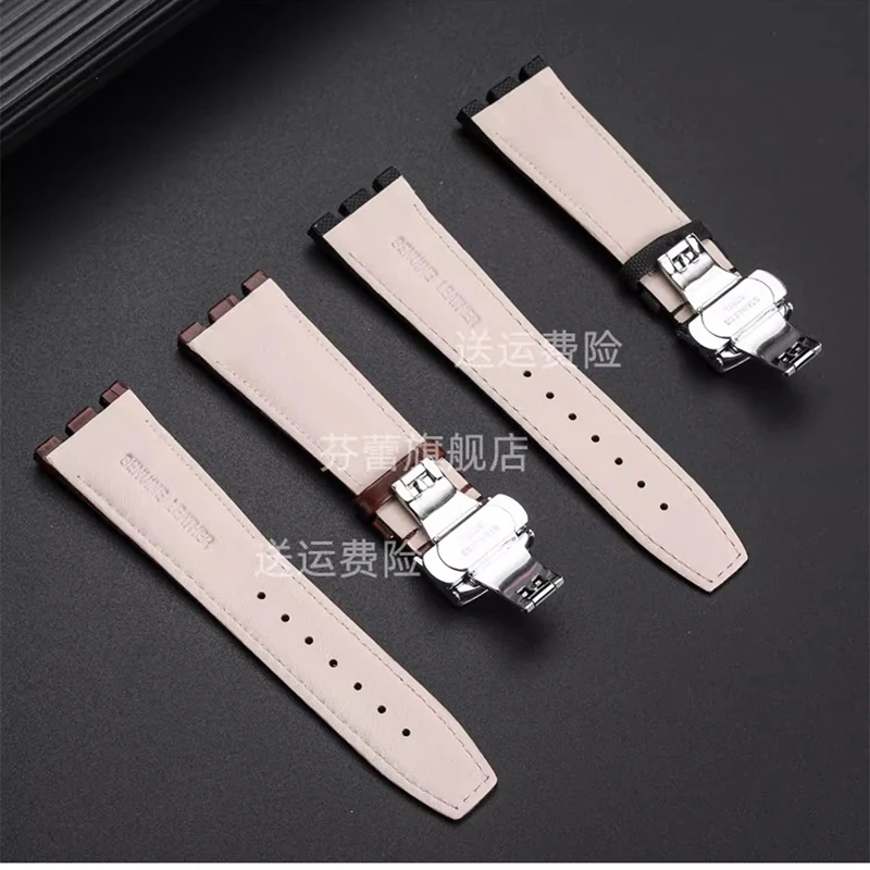 Ремешок из воловьей кожи и нейлона для часов, аксессуар для Мориса лакроа AIKON AI6008 6007 1018 6038 6058