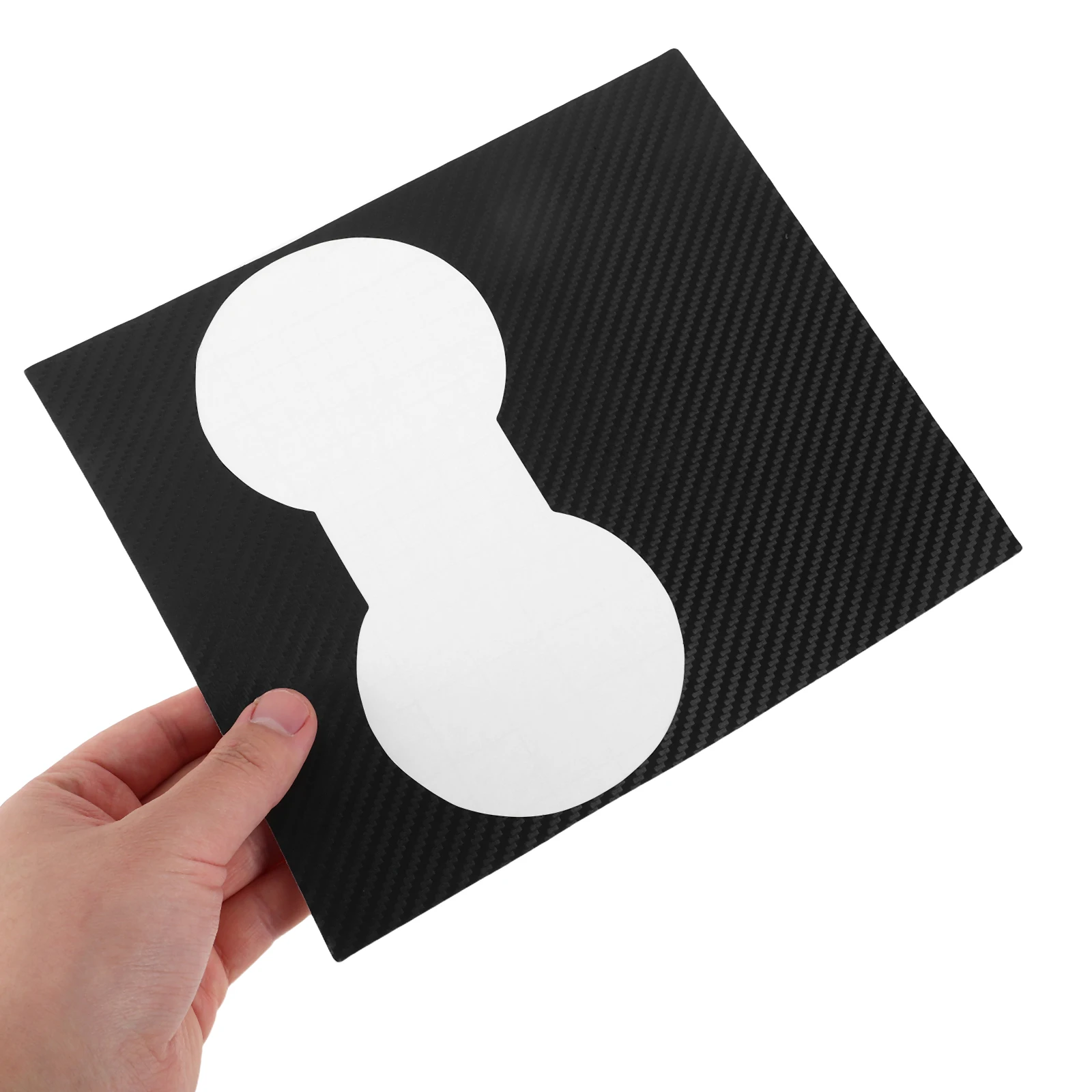 

Center Console Film White Matte Carbon Fiber Sticker Protector Car Accessories Scratch Resistant Longlasting