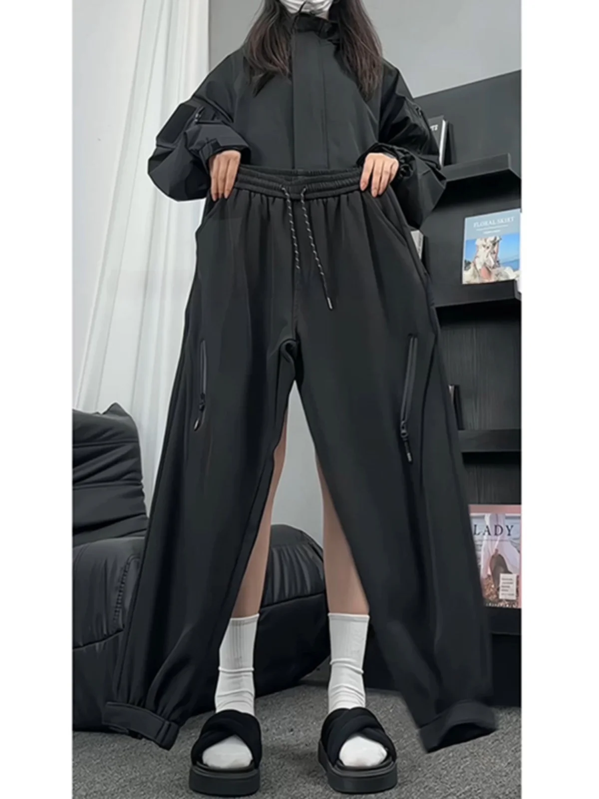 

Мужские функциональные лыжные брюки из софтшелла с флисовой подкладкой, осенне-зимние, с высокой талией, на манжетах, для северо-восточных лыжных курортов