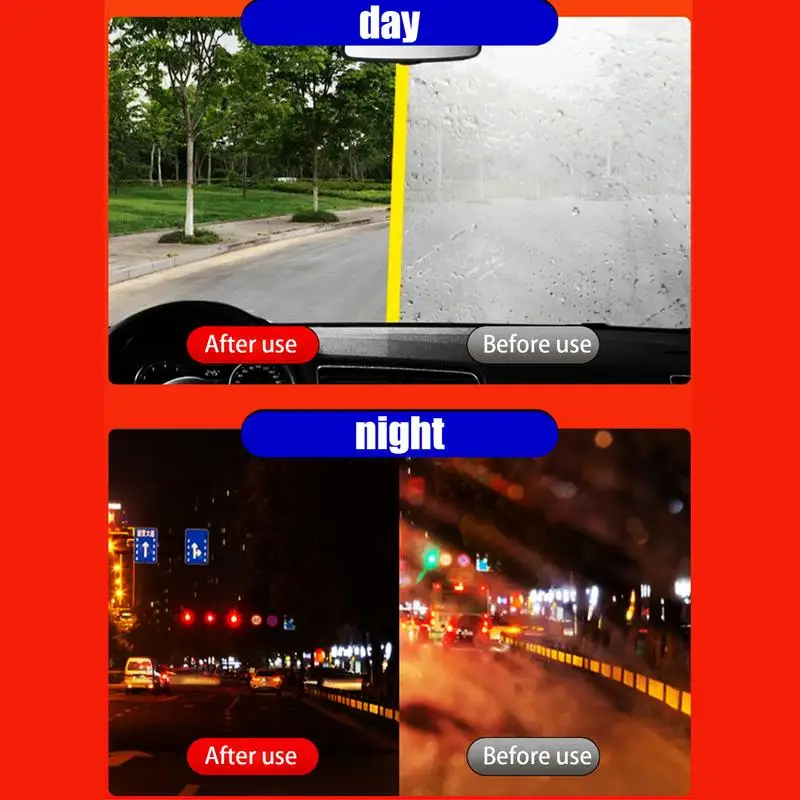 Pasta de eliminación de película de aceite de vidrio para coche, removedor de recubrimiento de película de vidrio a prueba de polvo, visión clara, herramienta de detalles de parabrisas hidrofóbico
