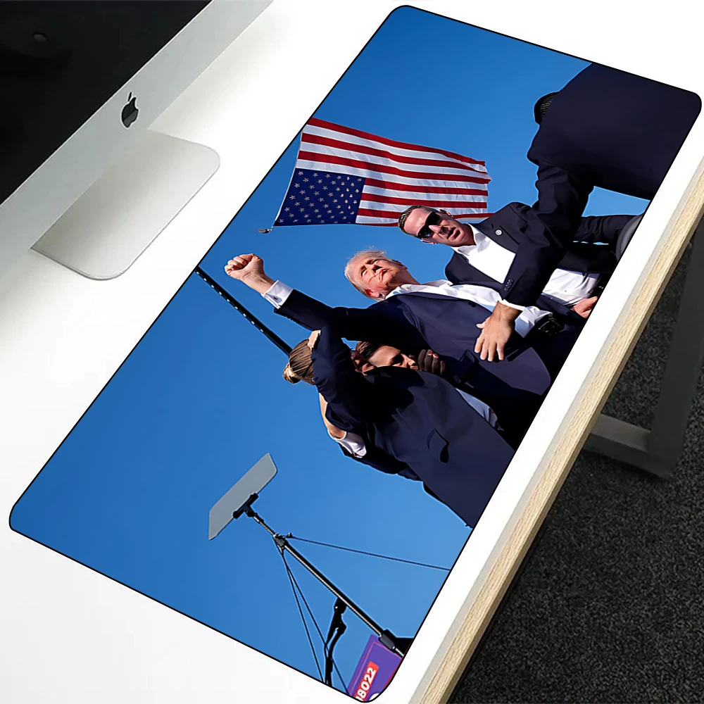 

Donald T-Trump 2024 Mousepad HD Printing Computer Gamers Locking Edge Non-slip Mouse Pad XXL90x40cm Keyboard PC Desk Pad