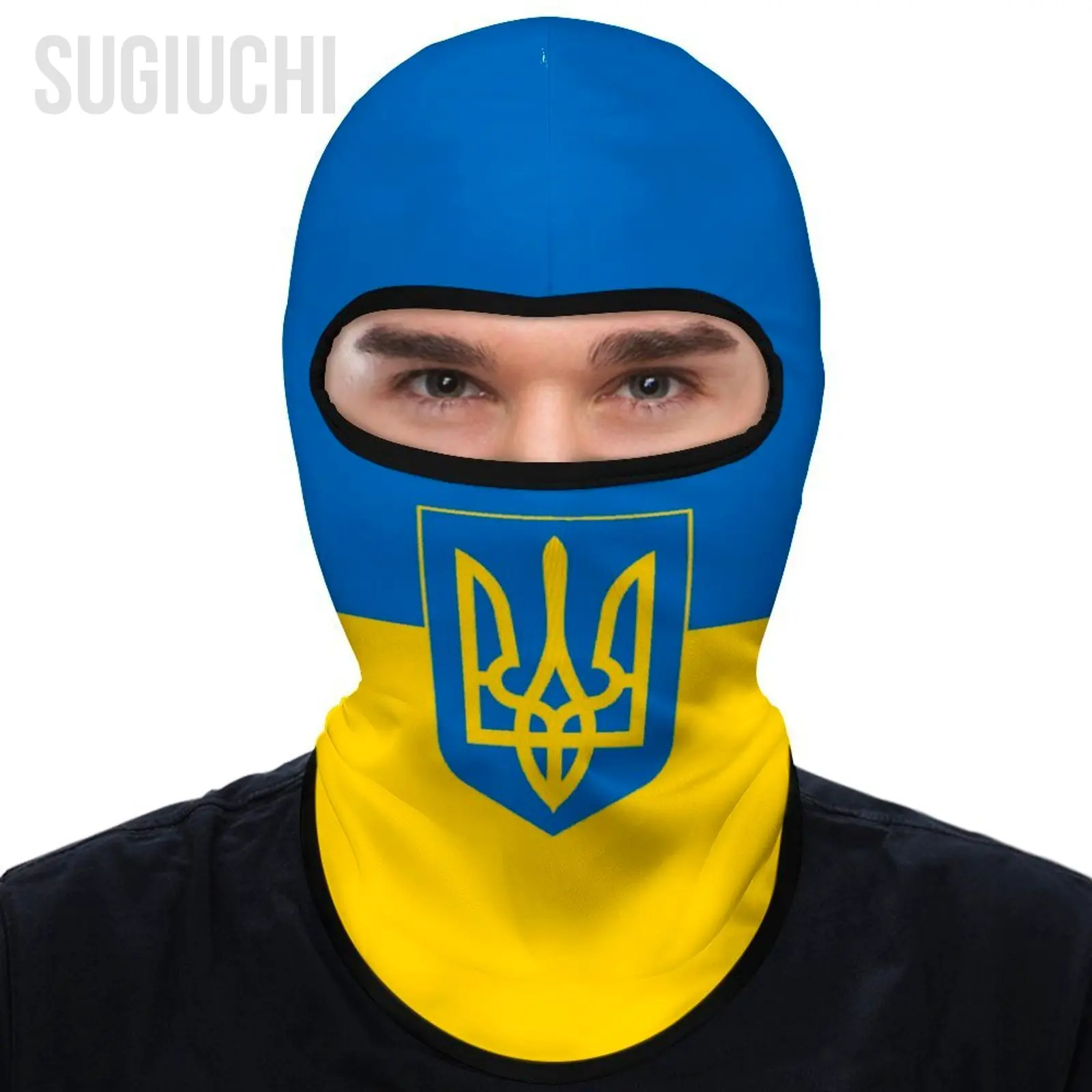 Ukraine Outdoor Cool Sunscreen Motorcycle Face Mask Moto Biker Wind Cap Mask Stopper Windproof Bicycle Cycling Headgear