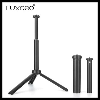 LUXCEO-Mini trípode portátil para fotografía, soporte para teléfono, ajustable para cámara de vídeo, palo de Selfie de viaje, triode L03/L06, 1 ud.