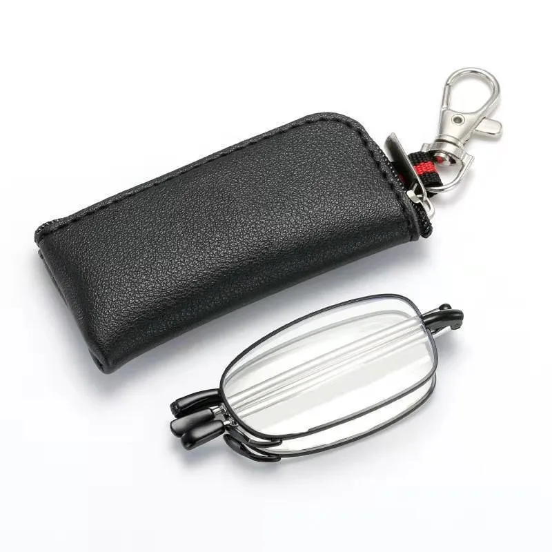High-Definition-Lesebrille unisex ultraleichte Harz-Presbyopic Brillen tragbare faltbare Sehpflege-Lesegeräte