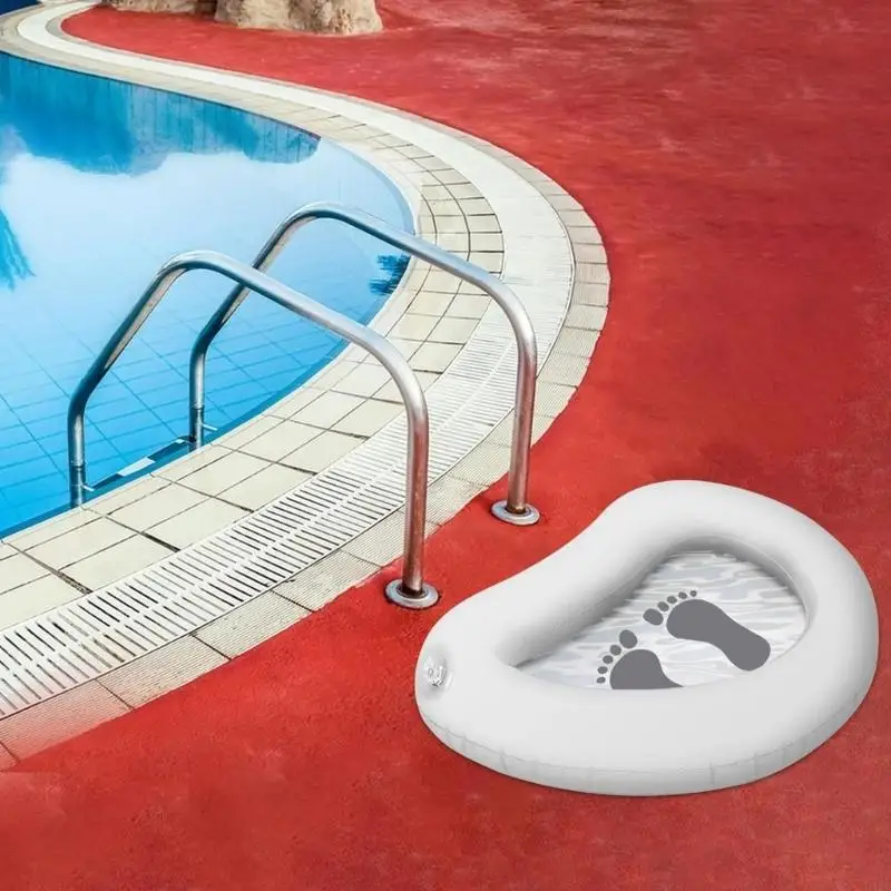 Light weight PVC Foot Cleaning Tub Space Saving Inflatable Foot Wash Tub 